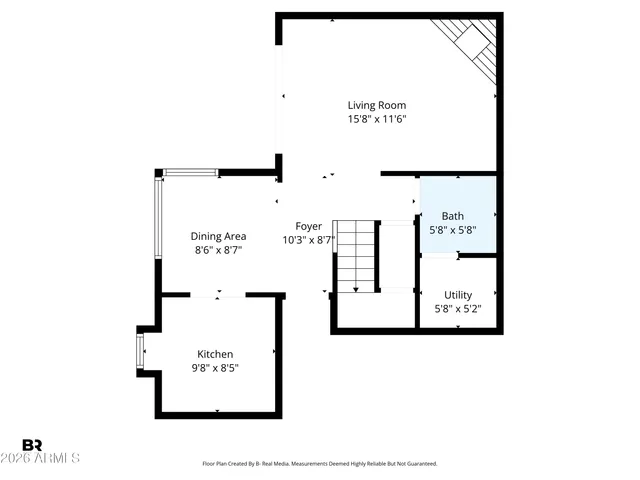 a view of a pathway with a parking space