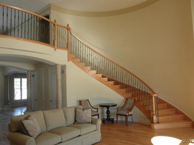 3620 Manor Road Bethlehem, PA 18020 - Photo 13 of 47 Situated in great room is a curved oak staircase w