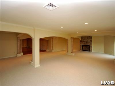 3620 Manor Road Bethlehem, PA 18020 - Photo 41 of 47 Lower level spacious family room with private entr