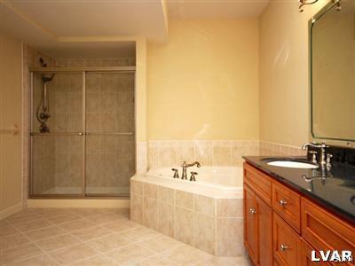 3620 Manor Road Bethlehem, PA 18020 - Photo 46 of 47 Lower level bathroom with double
sink van