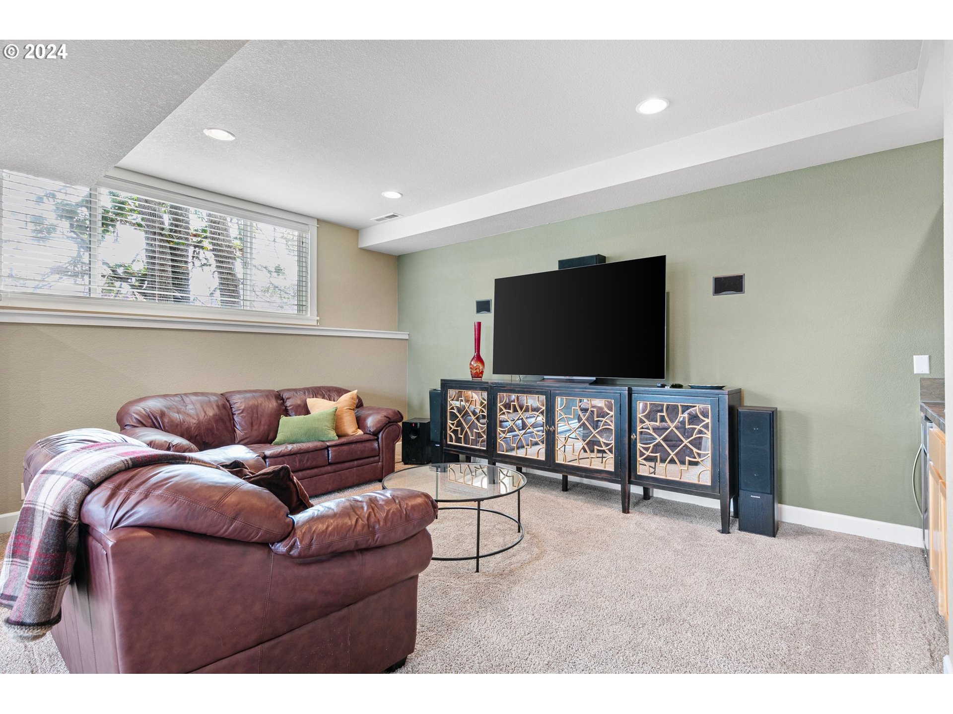 3321 Bentley Avenue Eugene, OR 97405 - Photo 31 of 48 a living room with furniture and a flat screen tv