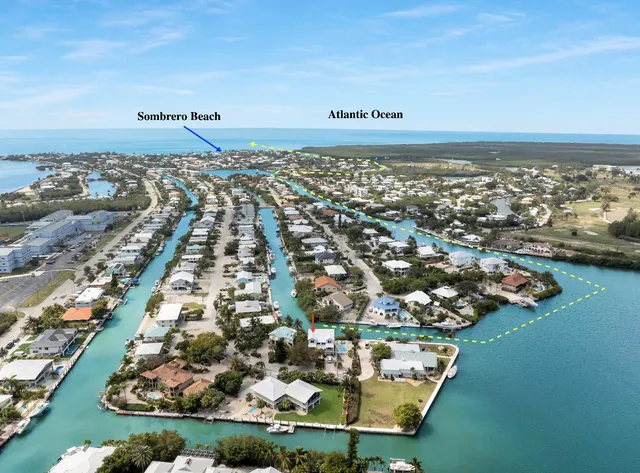 view of a lake with a mountain