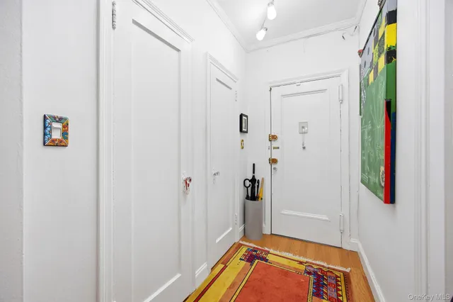 a bathroom with a tub and shower