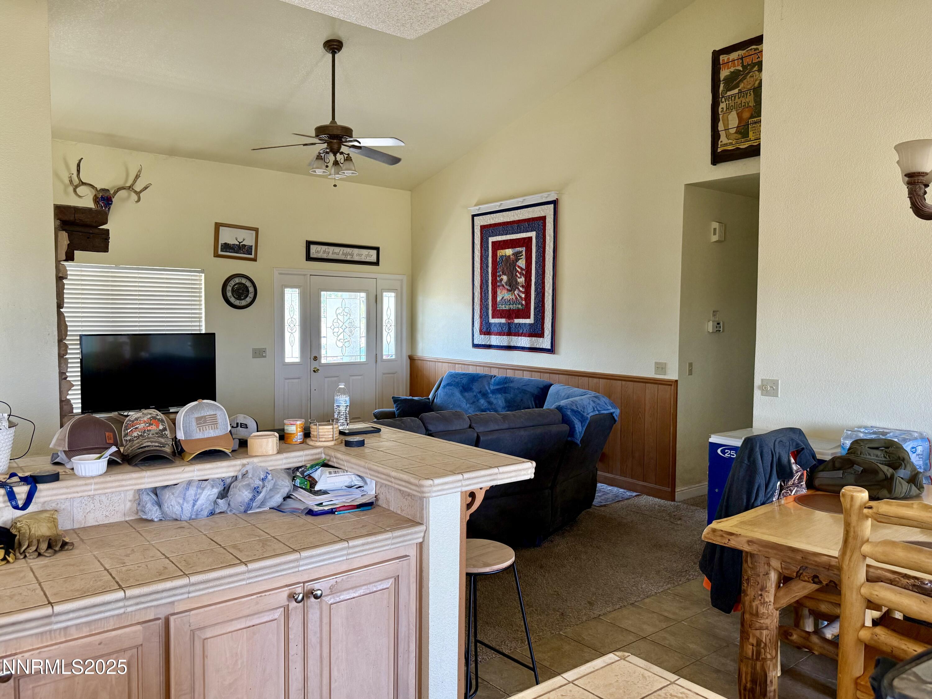 52 Upper Colony Road Wellington, NV 89444 - Photo 5 of 21 a living room with furniture and a fireplace