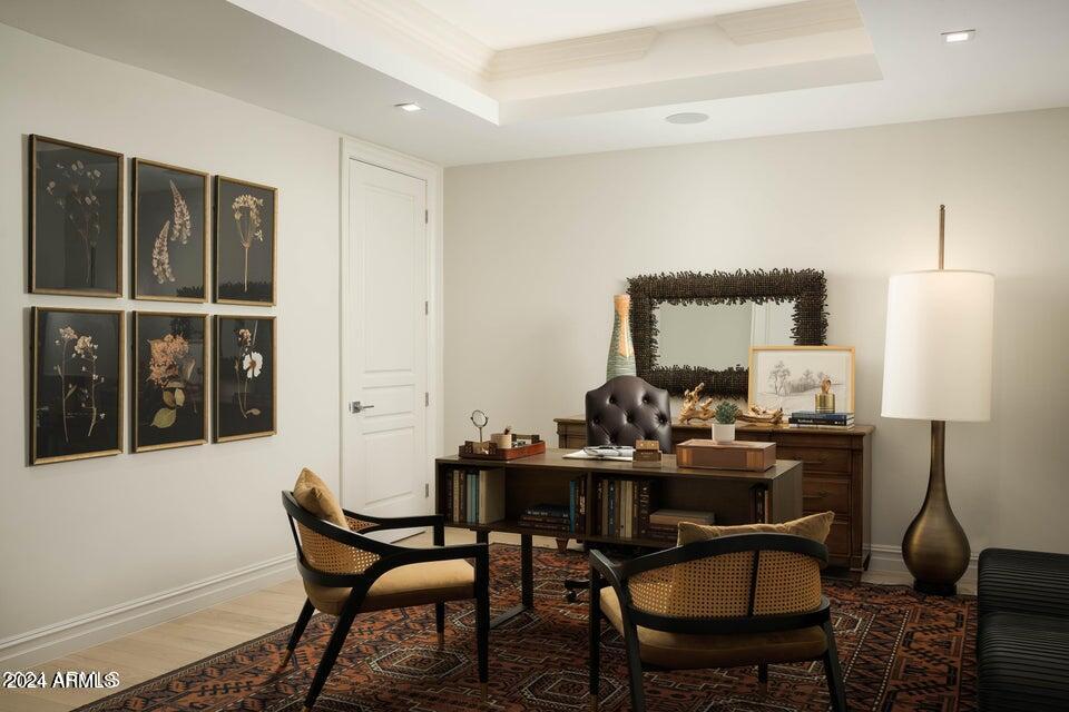 4240 East Camelback Road, Unit 305 Phoenix, AZ 85018 - Photo 10 of 18 a dining room with furniture and window