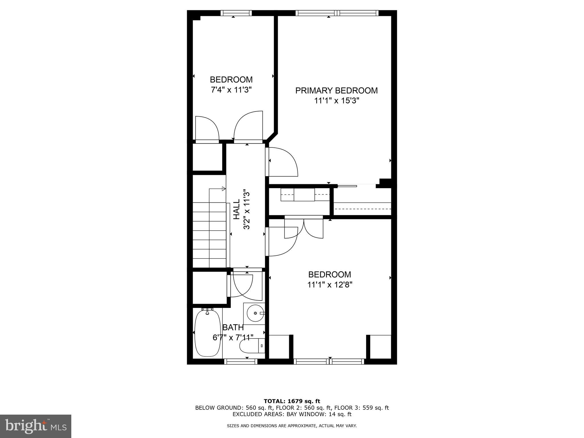173 Dumbarton Road Baltimore, MD 21212 - Photo 39 of 41 Second level layout