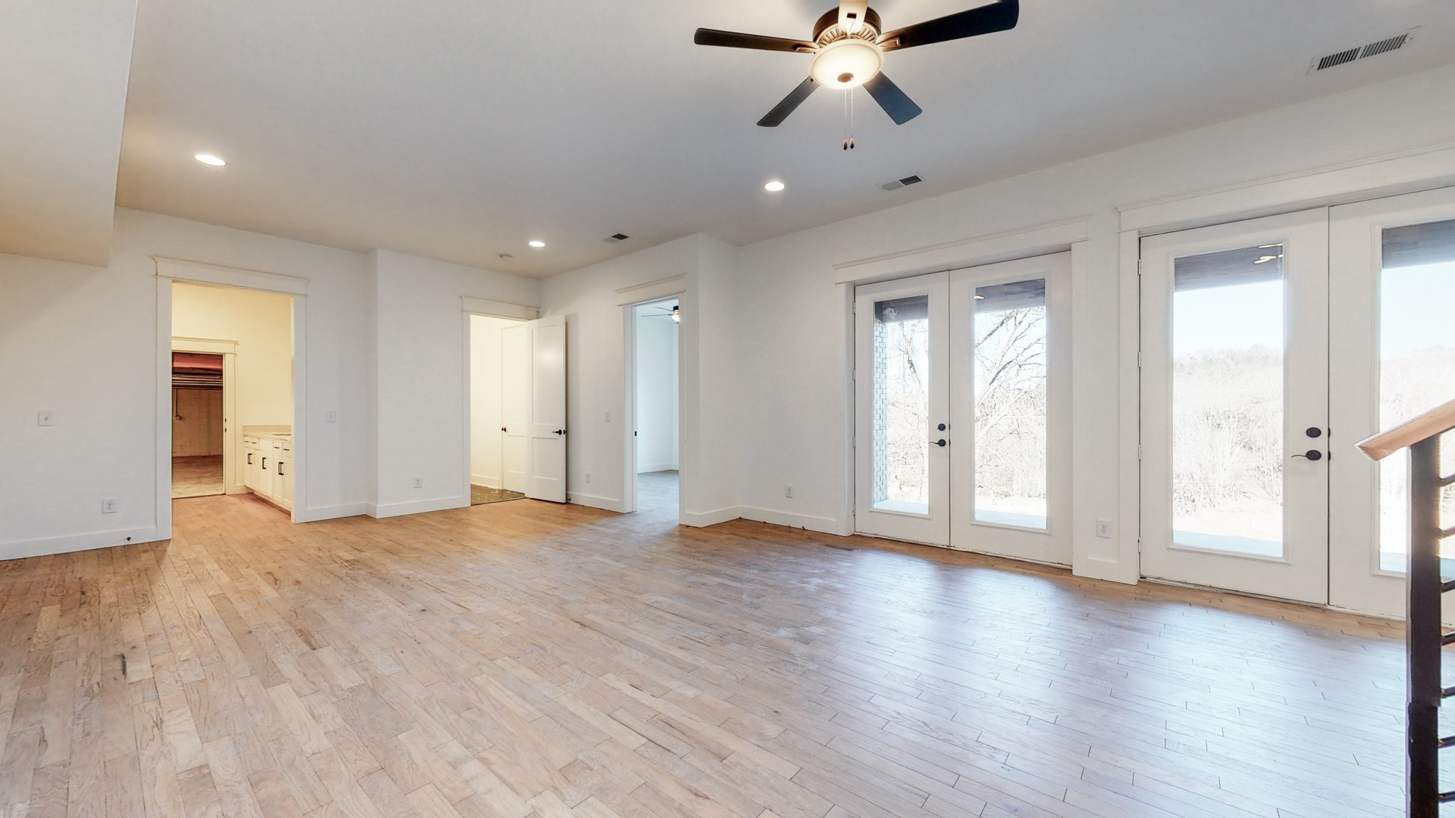 6720 Lane Road College Grove, TN 37046 - Photo 29 of 49 a view of an empty room with wooden floor and window