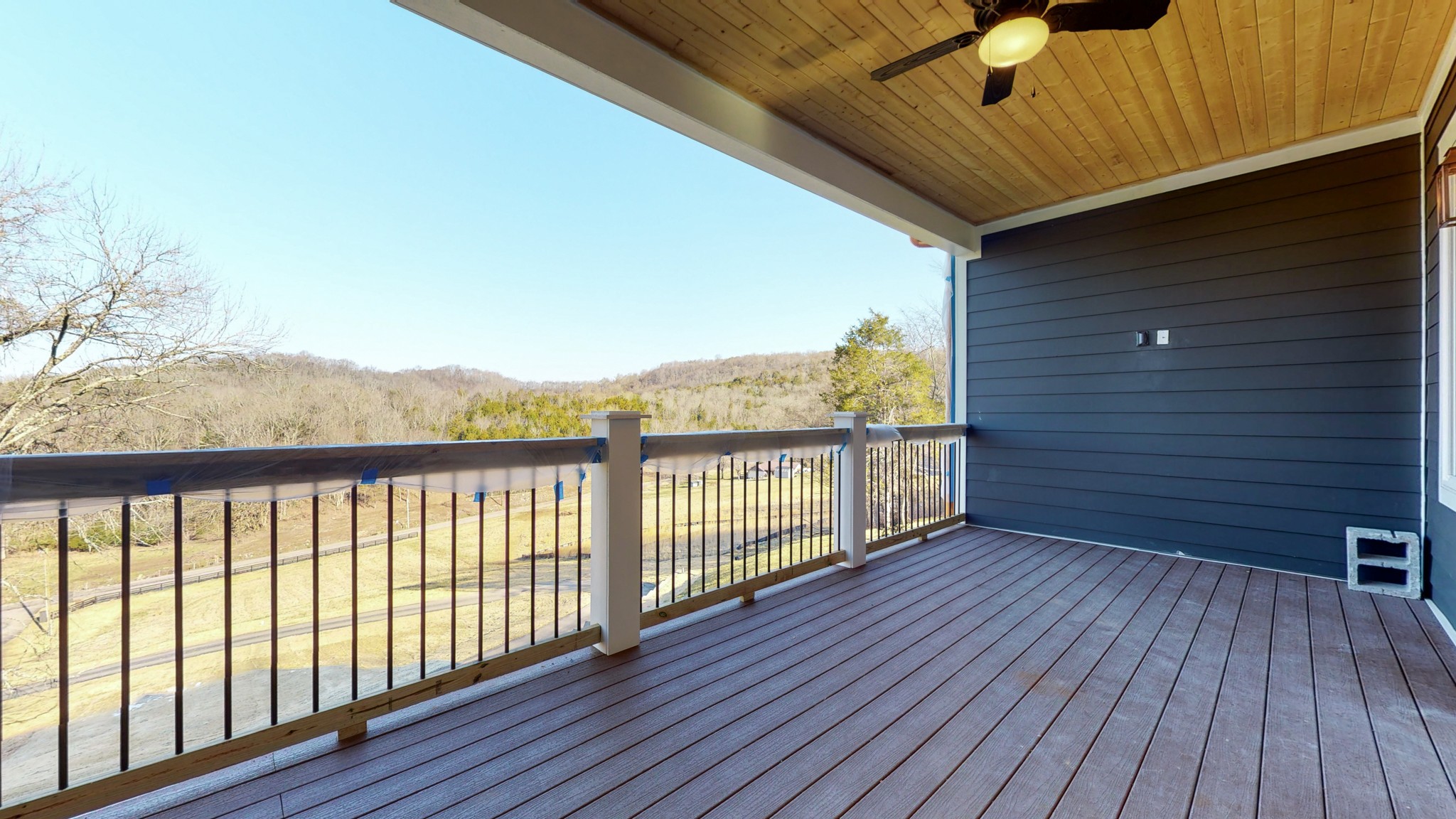6720 Lane Road College Grove, TN 37046 - Photo 47 of 49 a view of a balcony with wooden floor