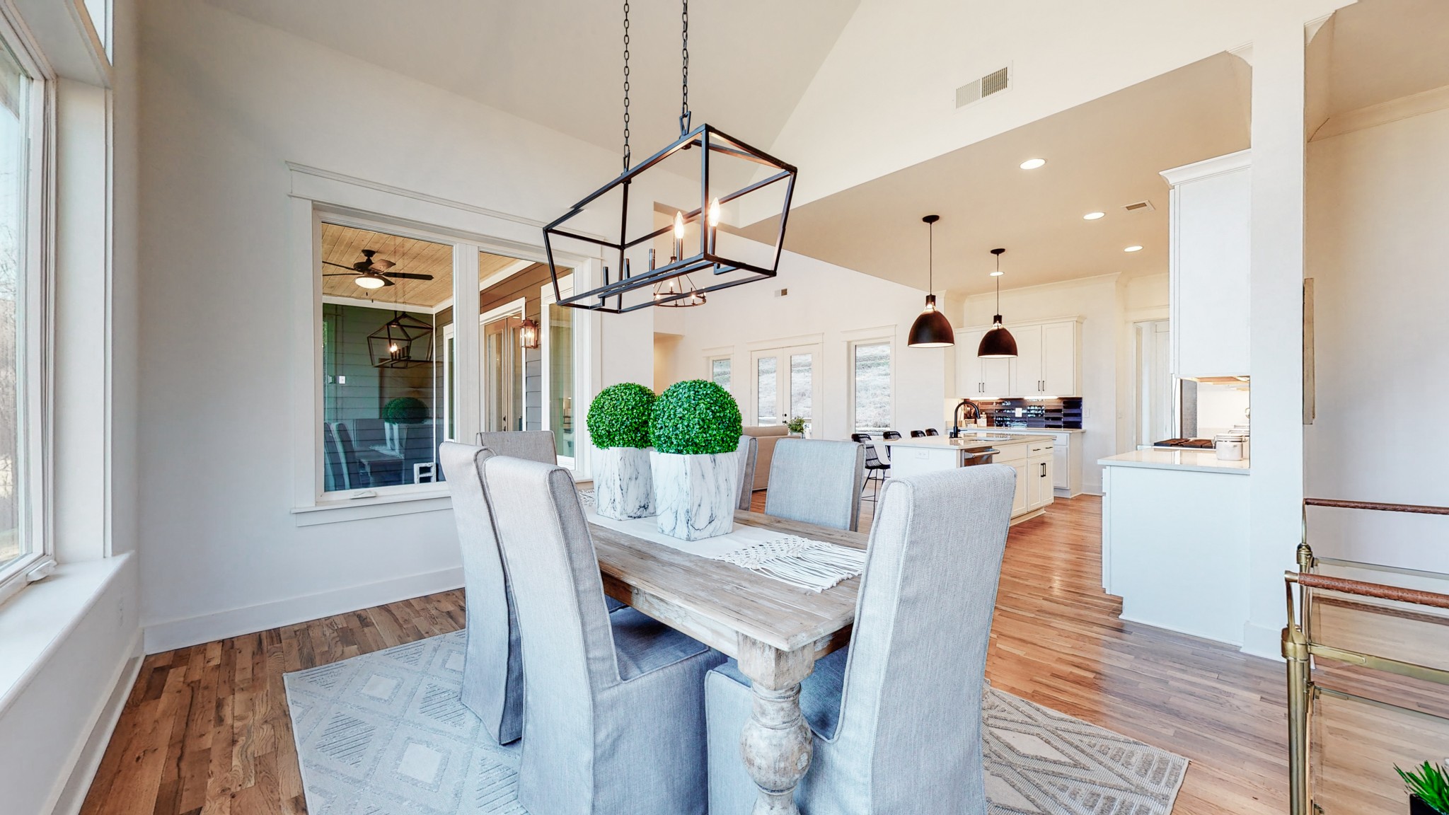 6720 Lane Road College Grove, TN 37046 - Photo 8 of 49 a view of a dining room with furniture and wooden floor