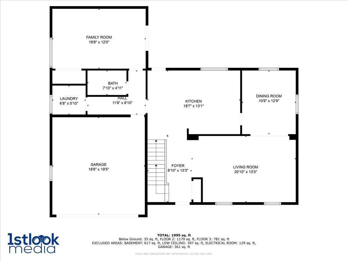 101 Devonshire Road, Unit 1 Tower Lakes, IL 60010 - Photo 35 of 38 a picture of a floor plan