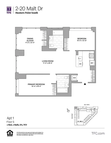 $7,570 | 2-20 Malt, Unit 501 | Long Island City