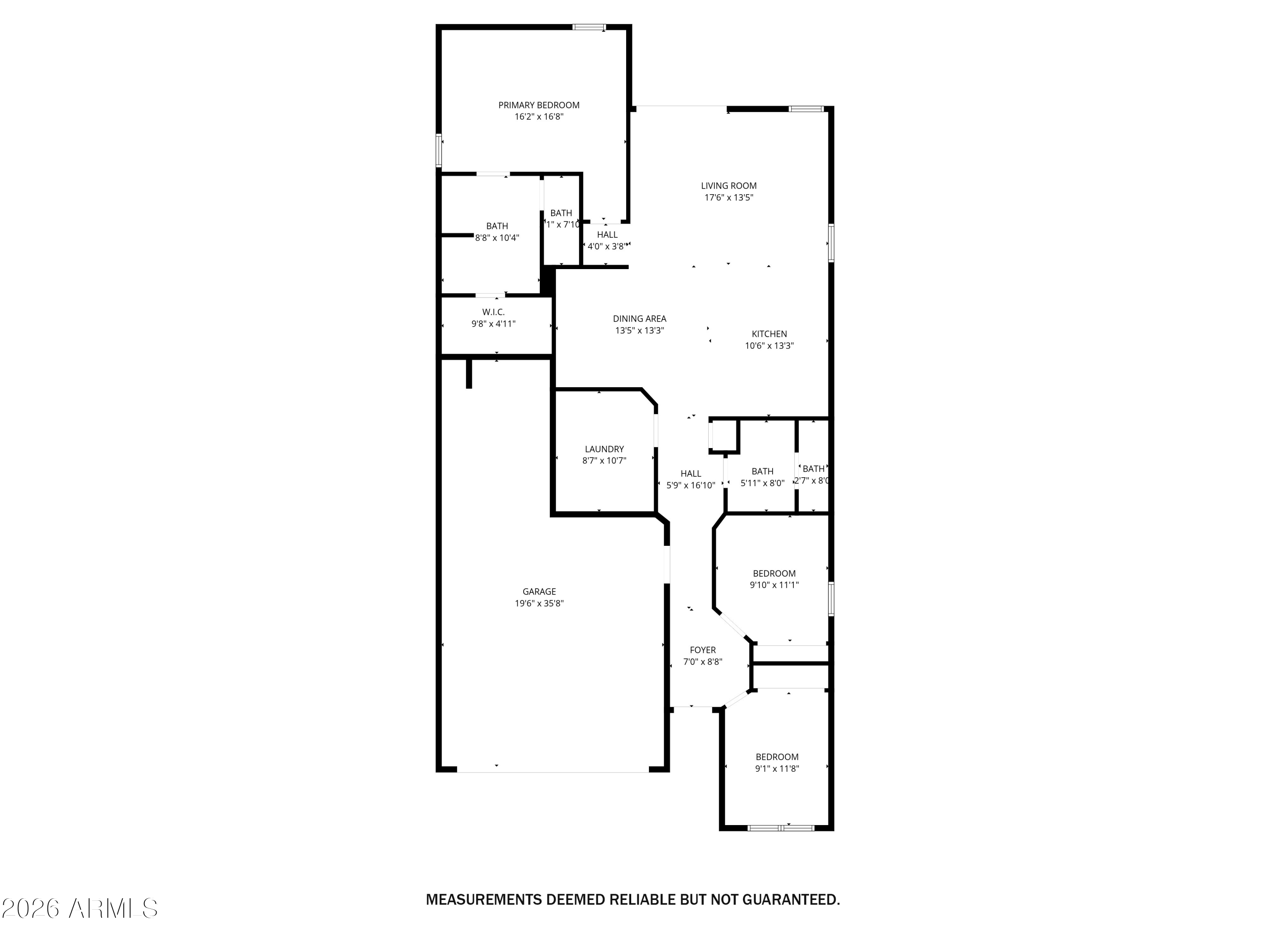 24136 Plow Road Florence, AZ 85132 - Photo 23 of 23 a picture of a floor plan
