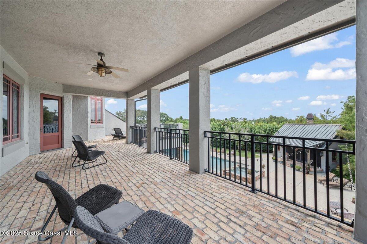 586 Wethersfield Place Melbourne, FL 32940 - Photo 79 of 112 a view of a dining room with furniture window and outside view