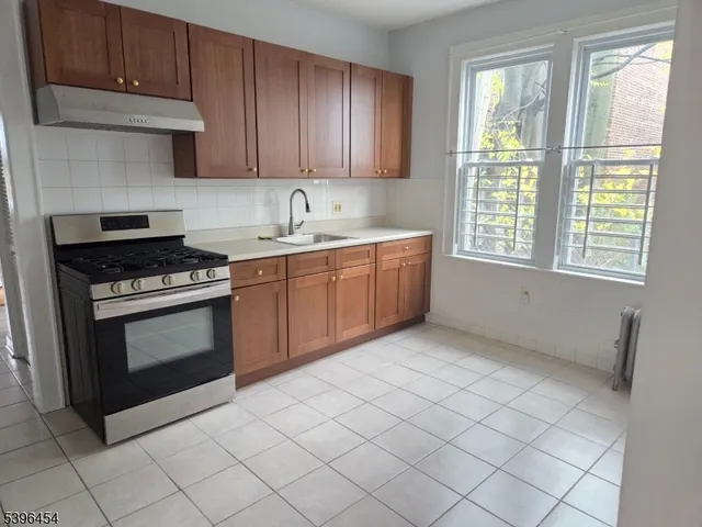 a view of a hallway with closet