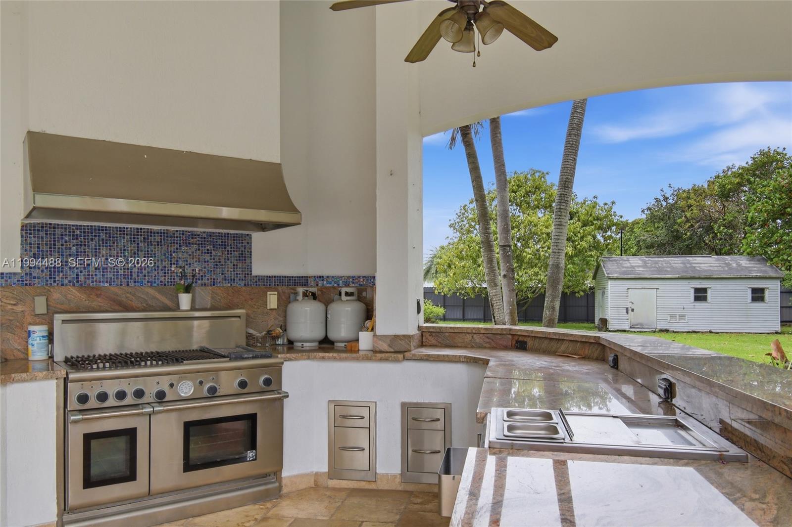 6200 Southwest 97th Avenue Miami, FL 33173 - Photo 43 of 48 Outdoor Kitchen and entertainment
