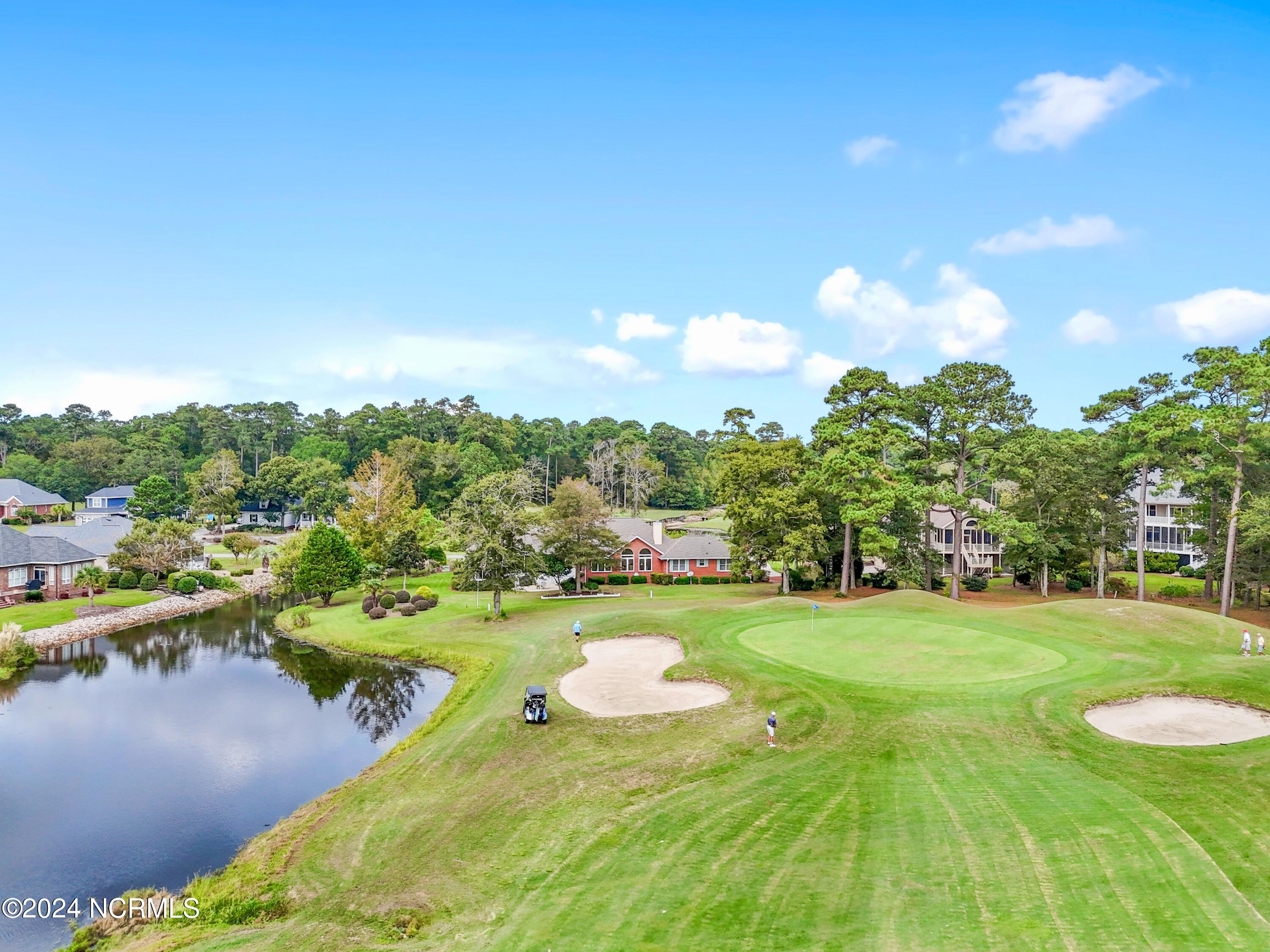 181 Rice Mill Circle Sunset Beach, NC 28468 - Photo 68 of 87 Aerial rear