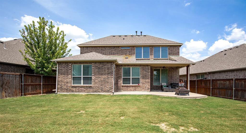 717 Rio Concho Trail McKinney, TX 75071 - Photo 36 of 37 Backyard with side yards.