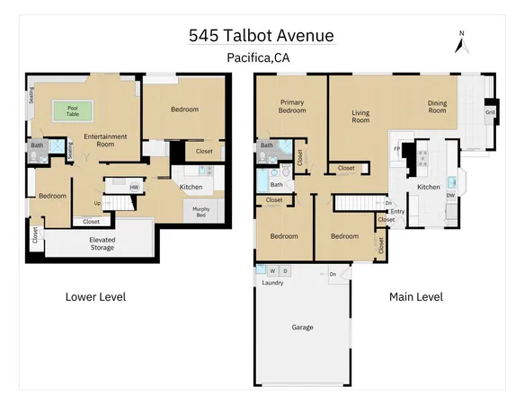 $2,195,000 | 545 Talbot Avenue, Pacifica, CA 94044