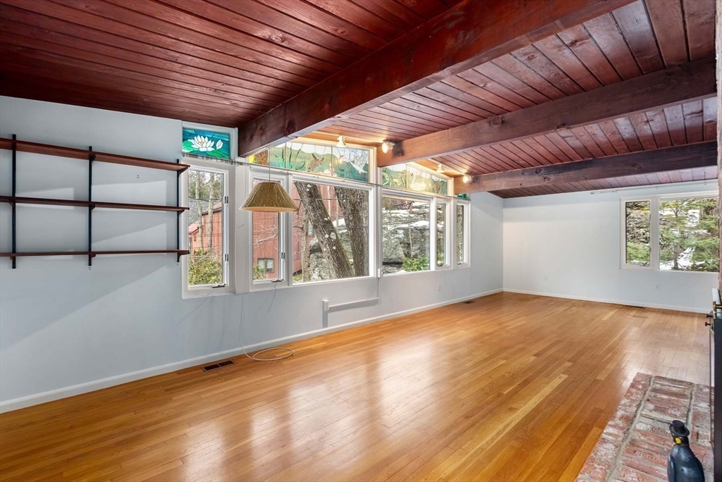 34 Bellingham Road Brookline, MA 02467 - Photo 18 of 33 a view of empty room with wooden floor