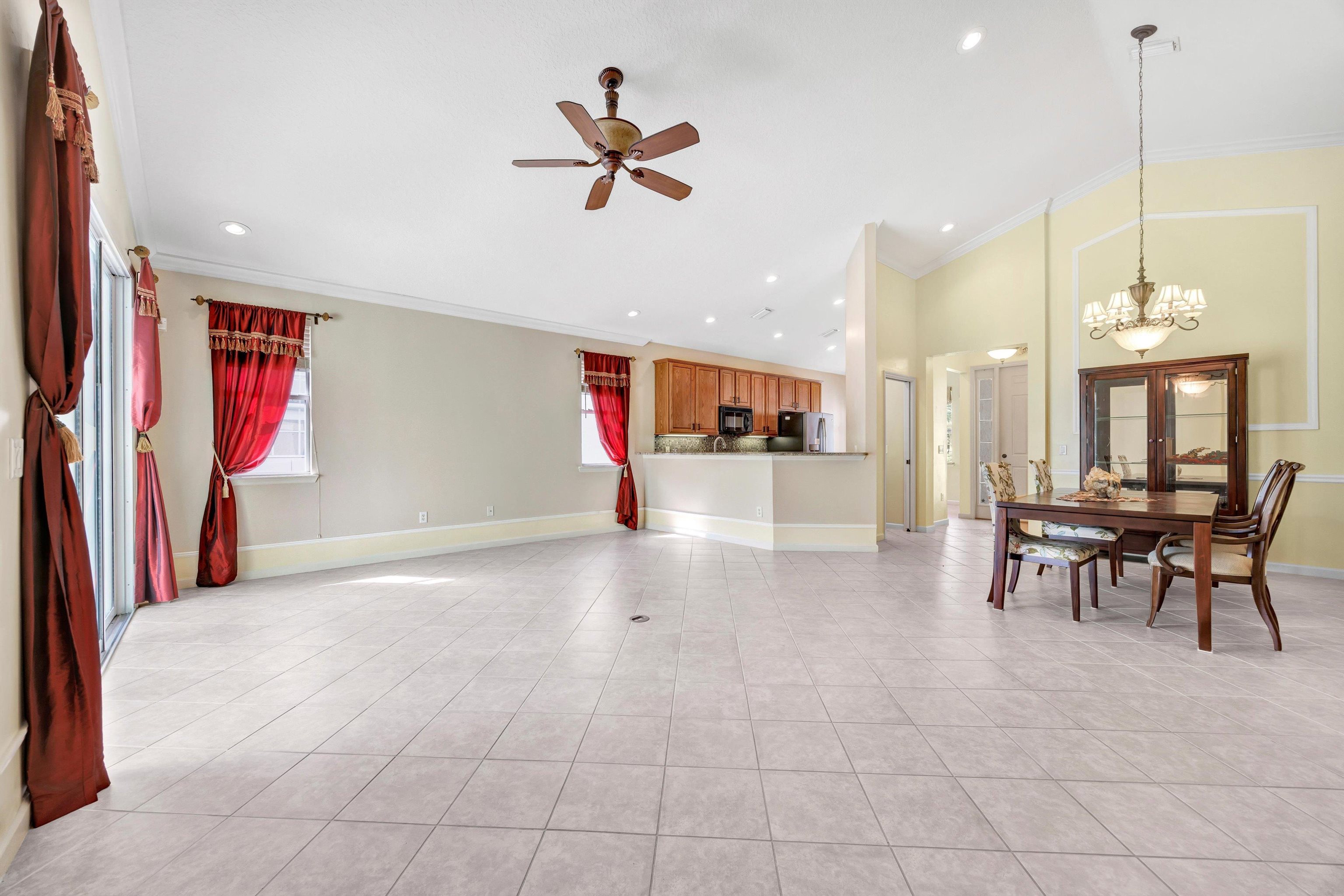 608 Copperhead Circle St. Augustine, FL 32092 - Photo 11 of 65 a view of a room with furniture and a ceiling fan
