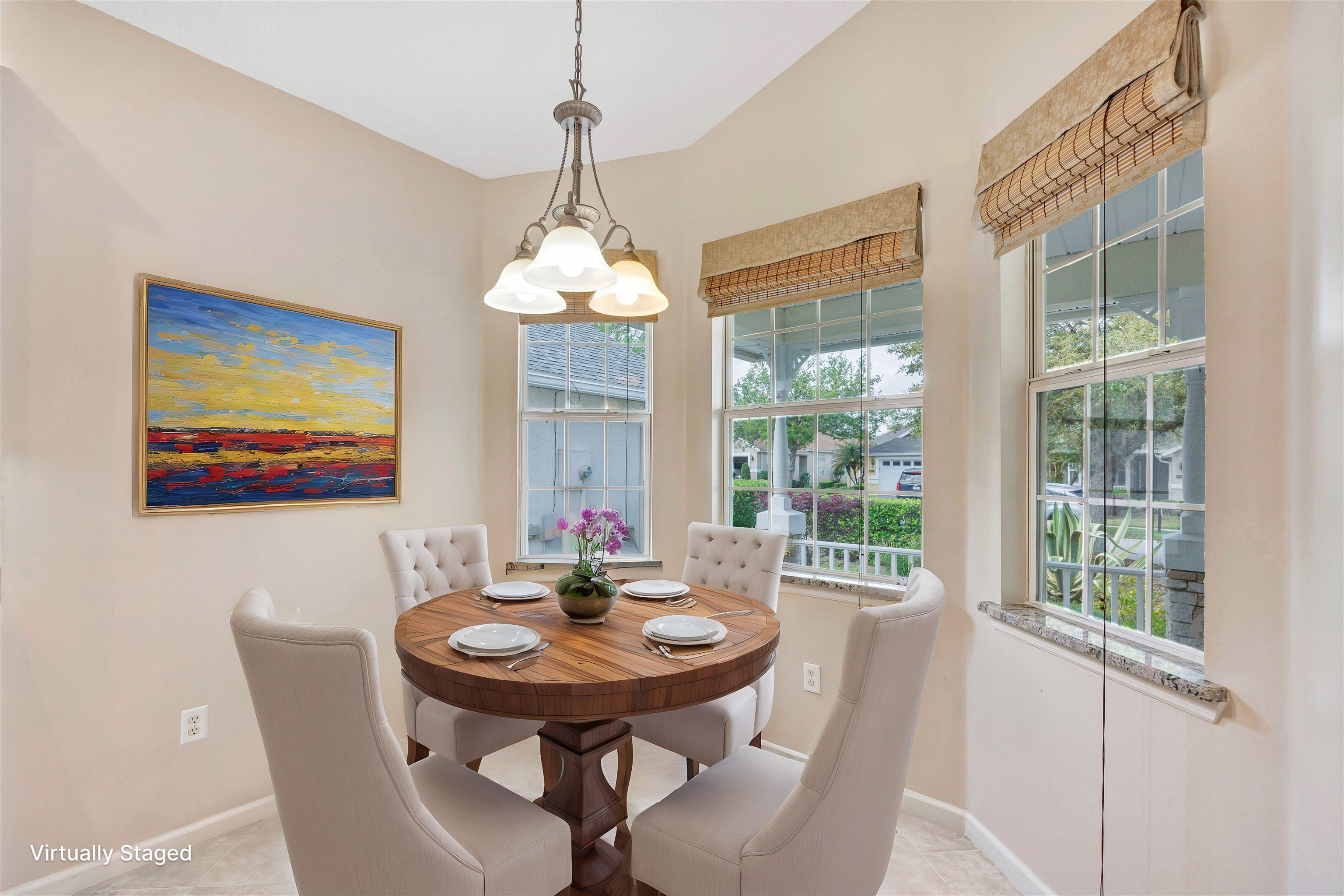 608 Copperhead Circle St. Augustine, FL 32092 - Photo 7 of 65 a view of a dining room with furniture window and outside view