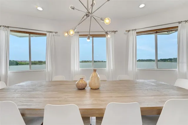 a room with a bed and a flat screen tv