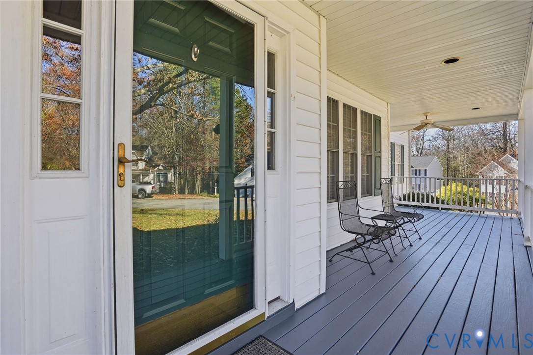 6093 Homehills Road Mechanicsville, VA 23111 - Photo 3 of 50 a view of balcony and patio
