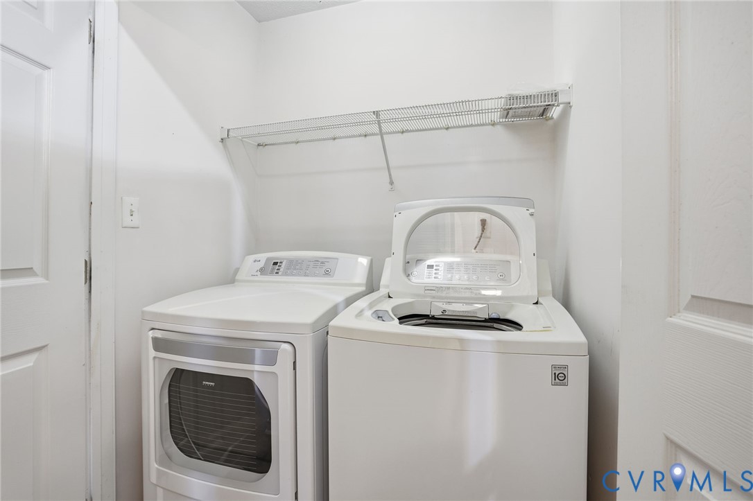 6093 Homehills Road Mechanicsville, VA 23111 - Photo 39 of 50 a utility room with dryer and washer