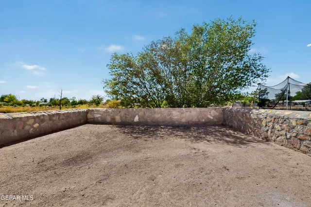 a close view of closet