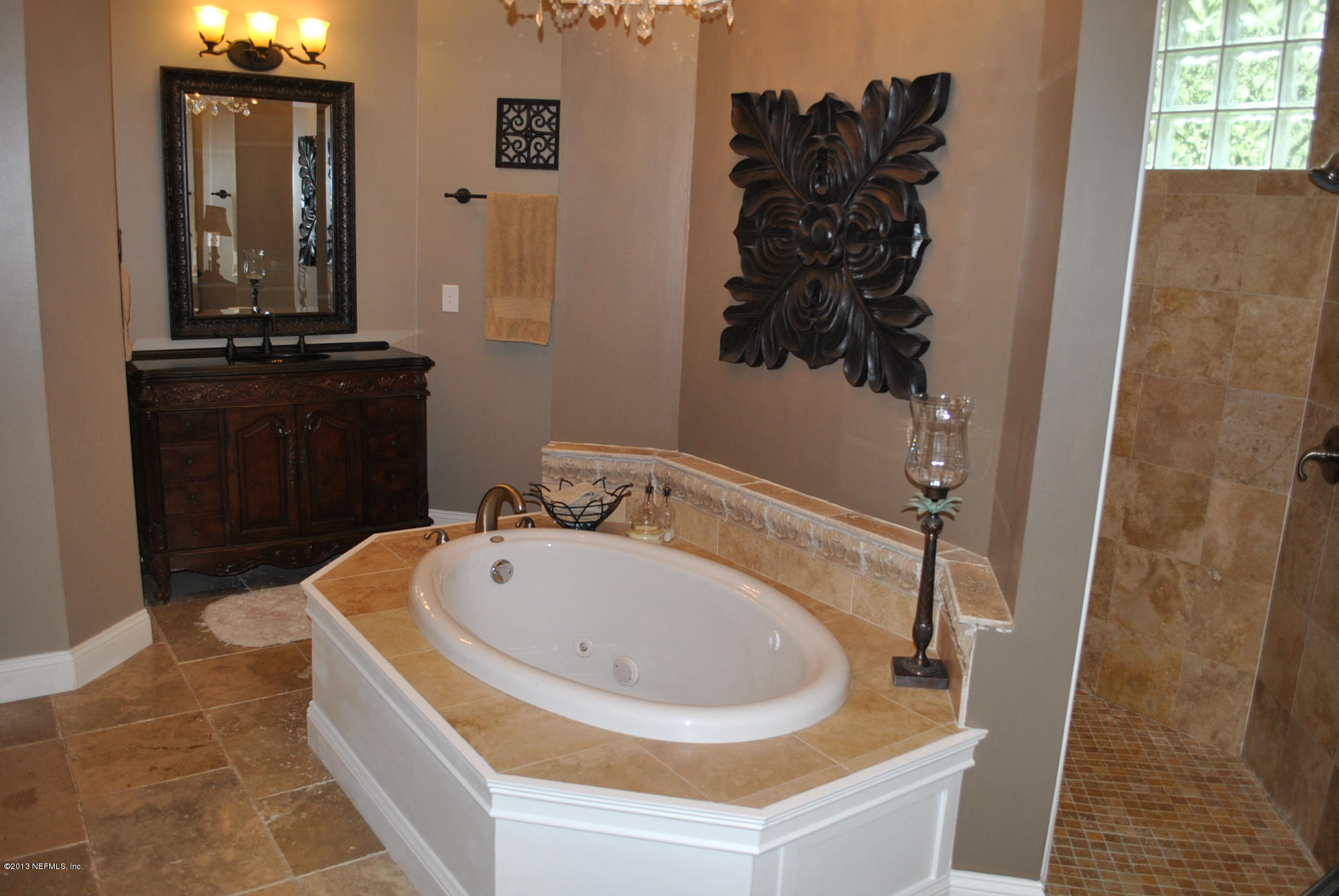 1197 Wedgewood Road Jacksonville, FL 32259 - Photo 18 of 44 Master Bathroom Tub & Vanity