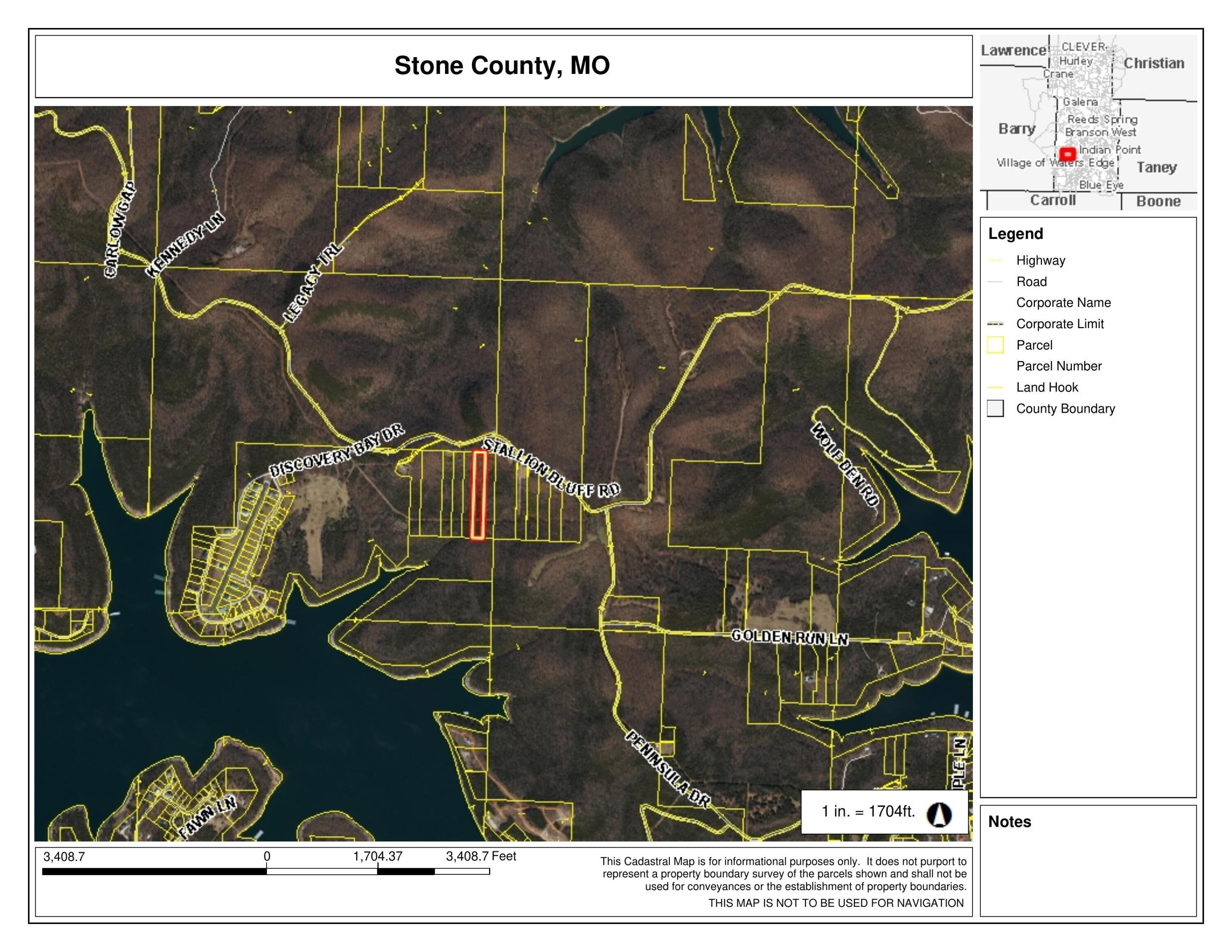 Tbd Stallion Bluff Road Shell Knob, MO 65747 - Photo 4 of 5 Aerial 1
