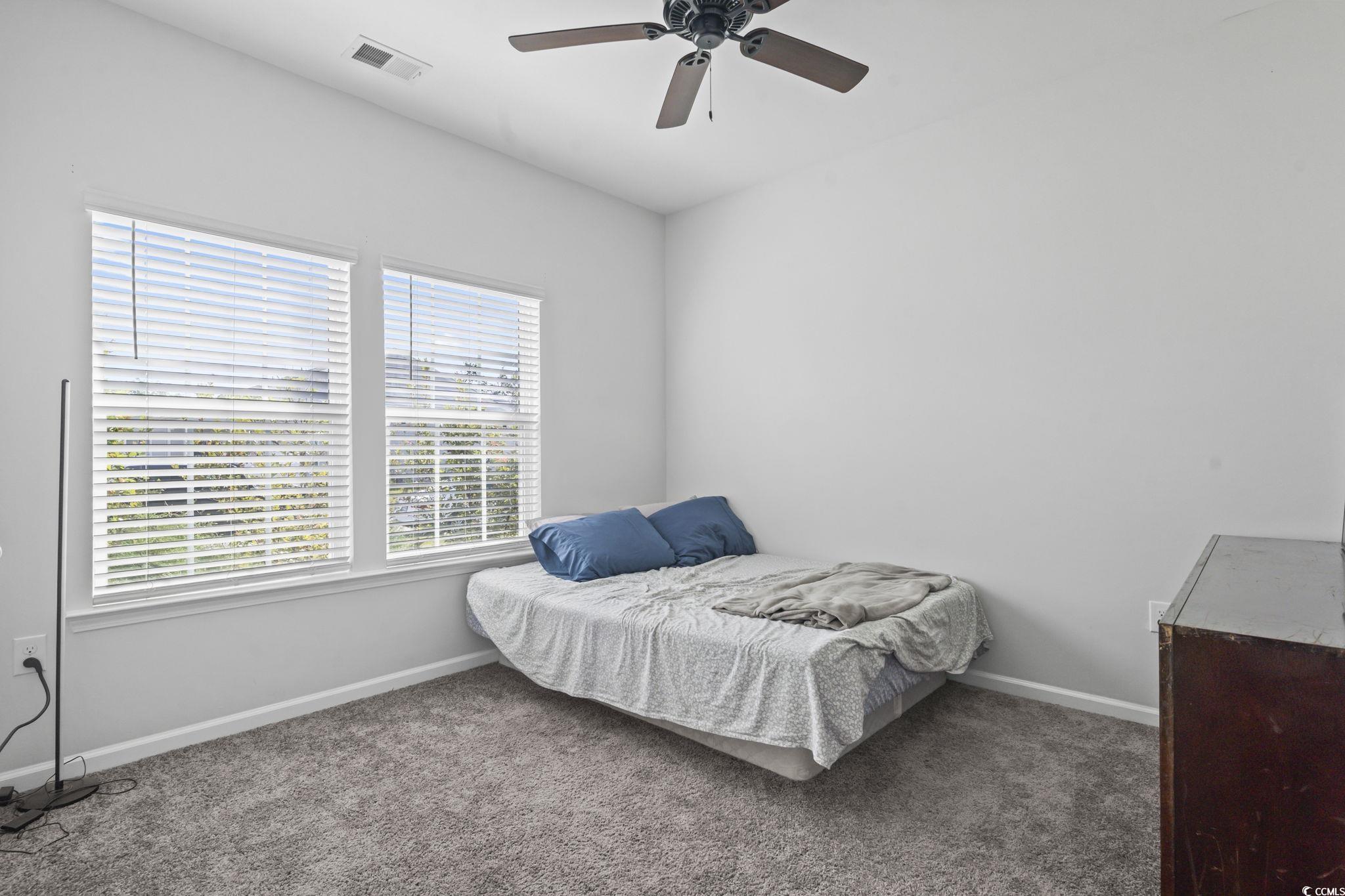 385 Grove Park Loop Murrells Inlet, SC 29576 - Photo 24 of 38 Bedroom featuring carpet and ceiling fan