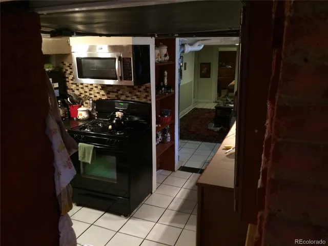 a bathroom with a window