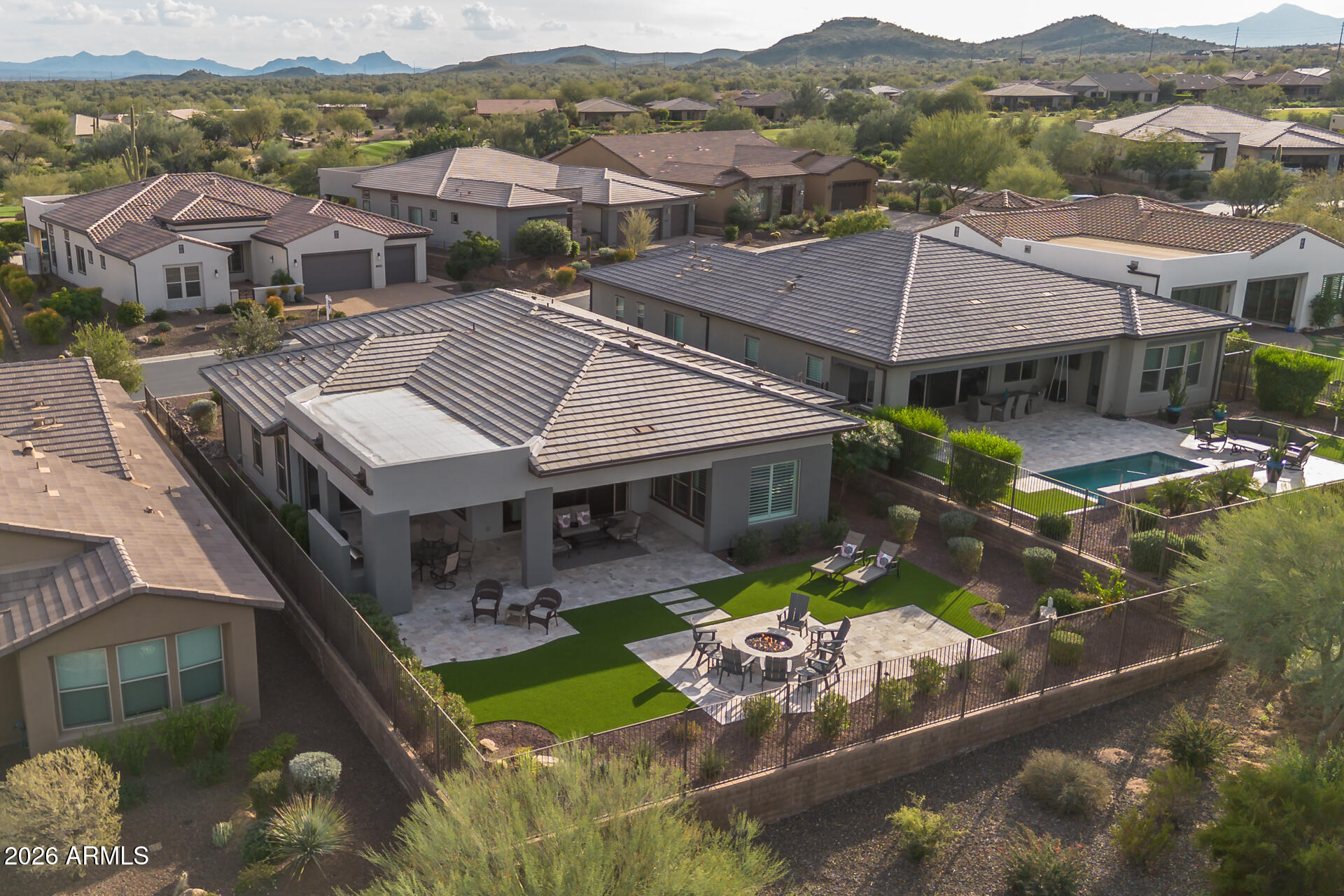 17824 East StockingTrail Rio Verde, AZ 85263 - Photo 34 of 75 63) BACK OF HOME