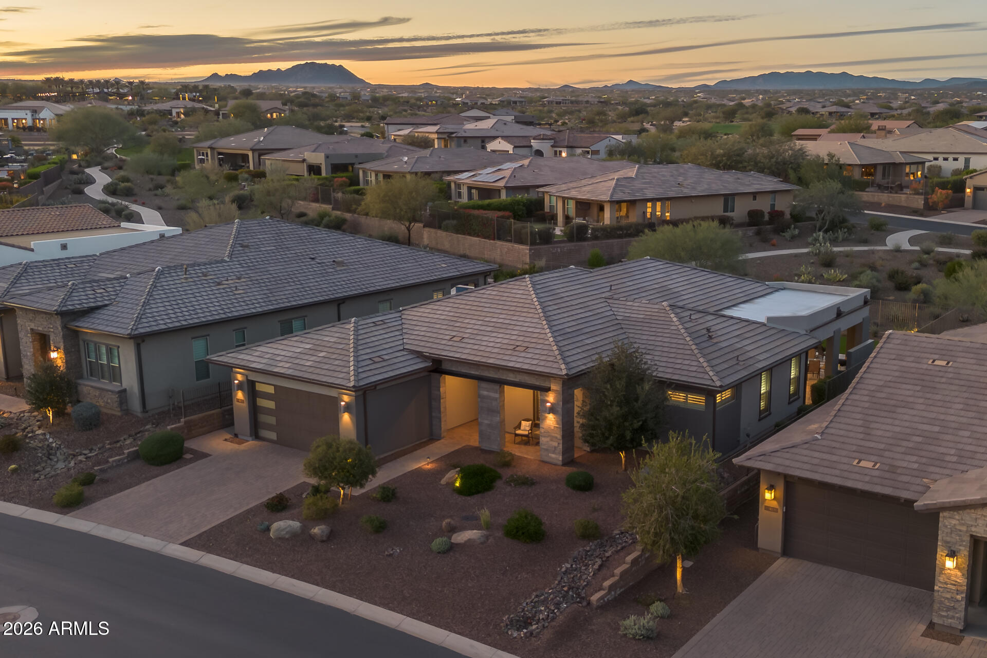 17824 East StockingTrail Rio Verde, AZ 85263 - Photo 5 of 75 4) FRONT OF HOME