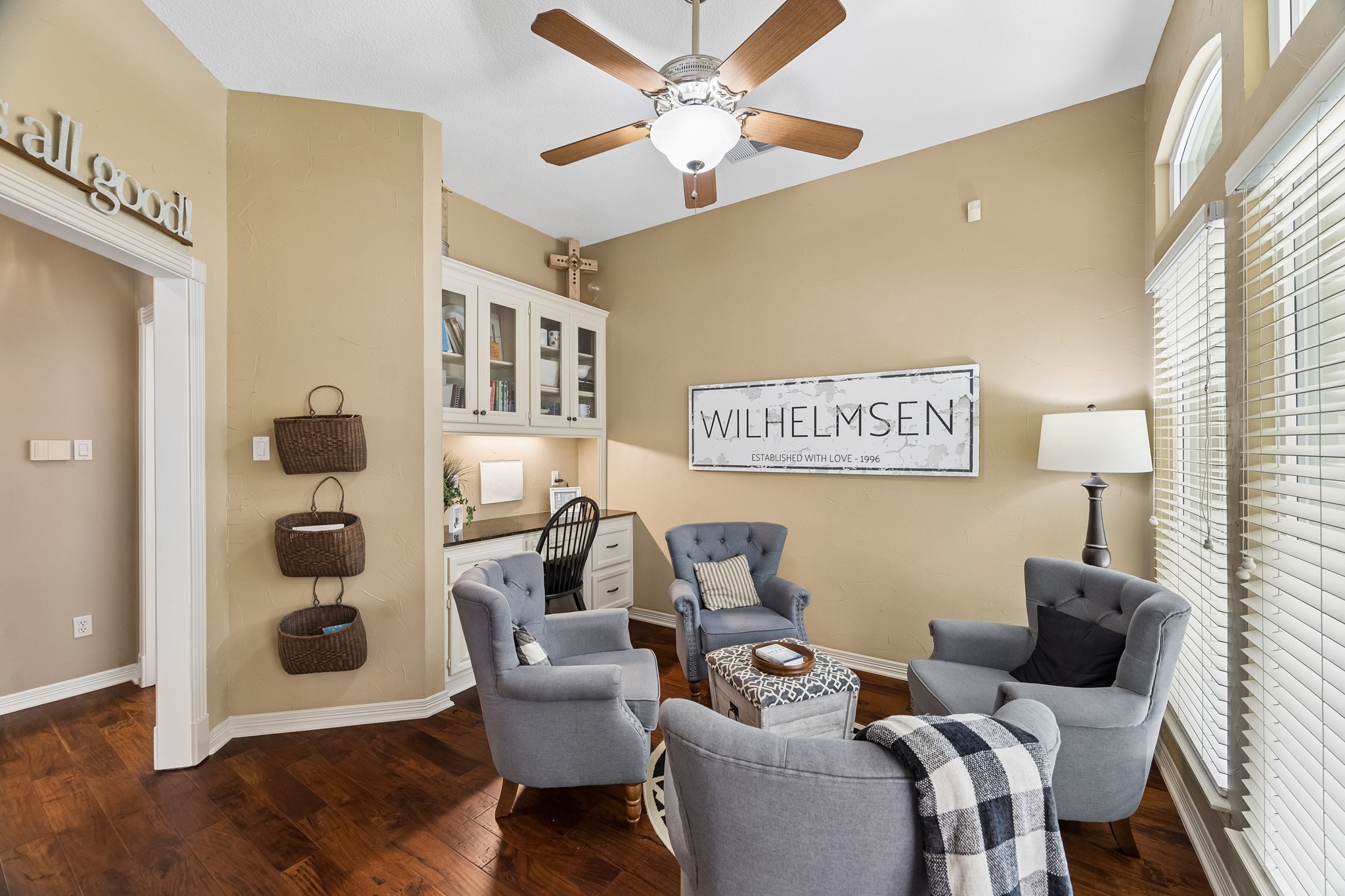5918 Center Ct Drive Spring, TX 77379 - Photo 12 of 32 a living room with furniture and a window