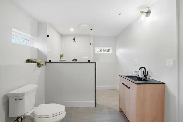 a view of a back yard of the house