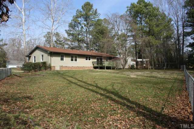 4204 Frost Court Raleigh, NC 27609 - Photo 6 of 6 View from back corner of property in the fenced in yard.