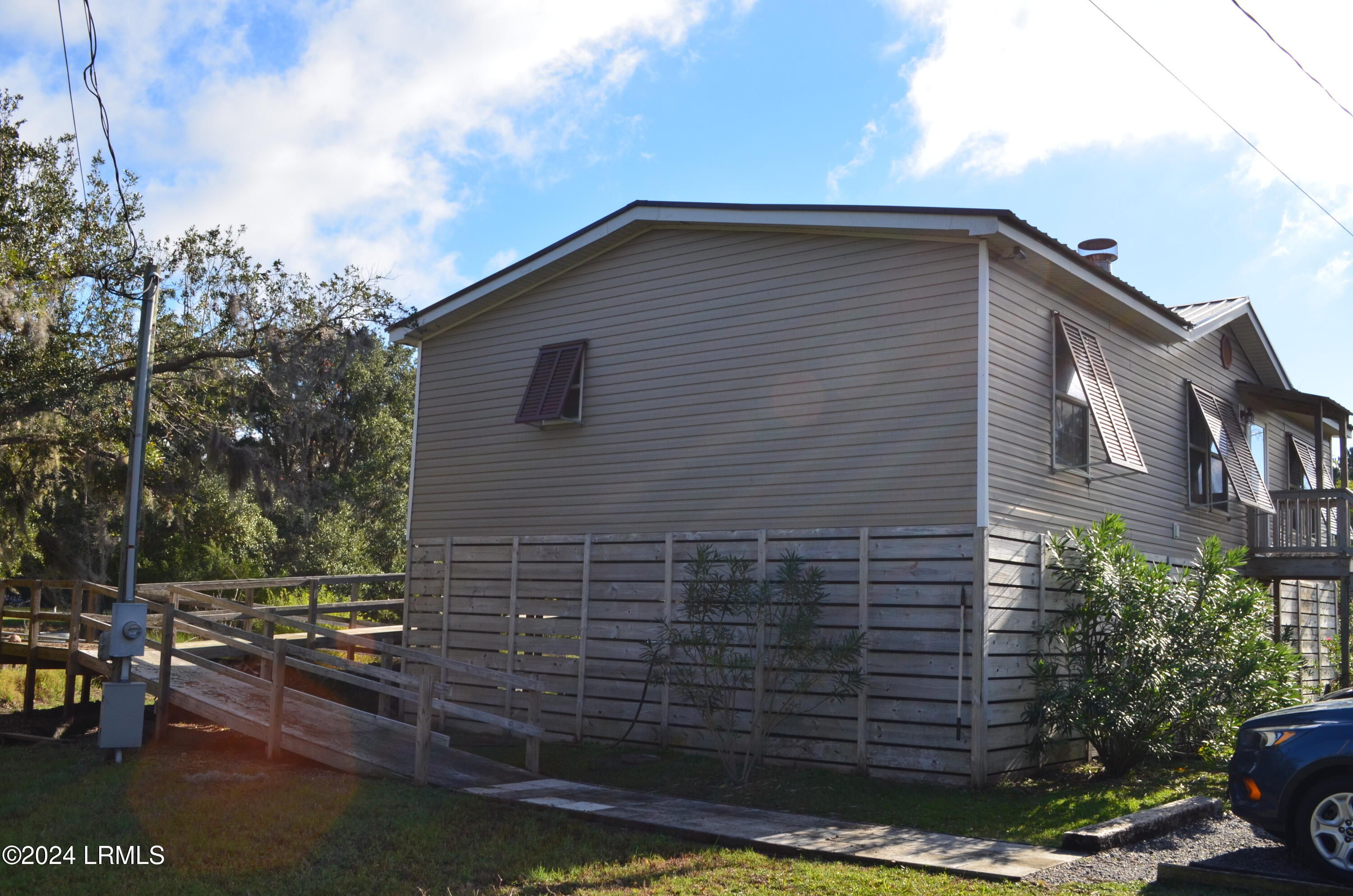 32 Gazebo Road St. Helena Island, SC 29920 - Photo 2 of 53 Ramp from driveway views