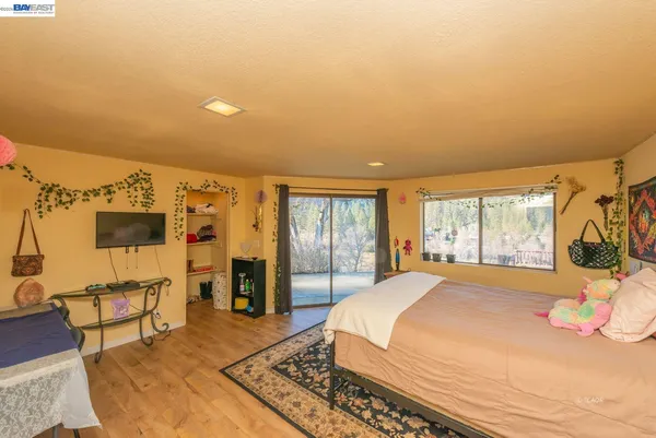 a very nice looking room with a large window