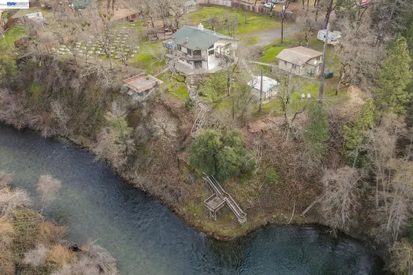 a view of lake with mountain