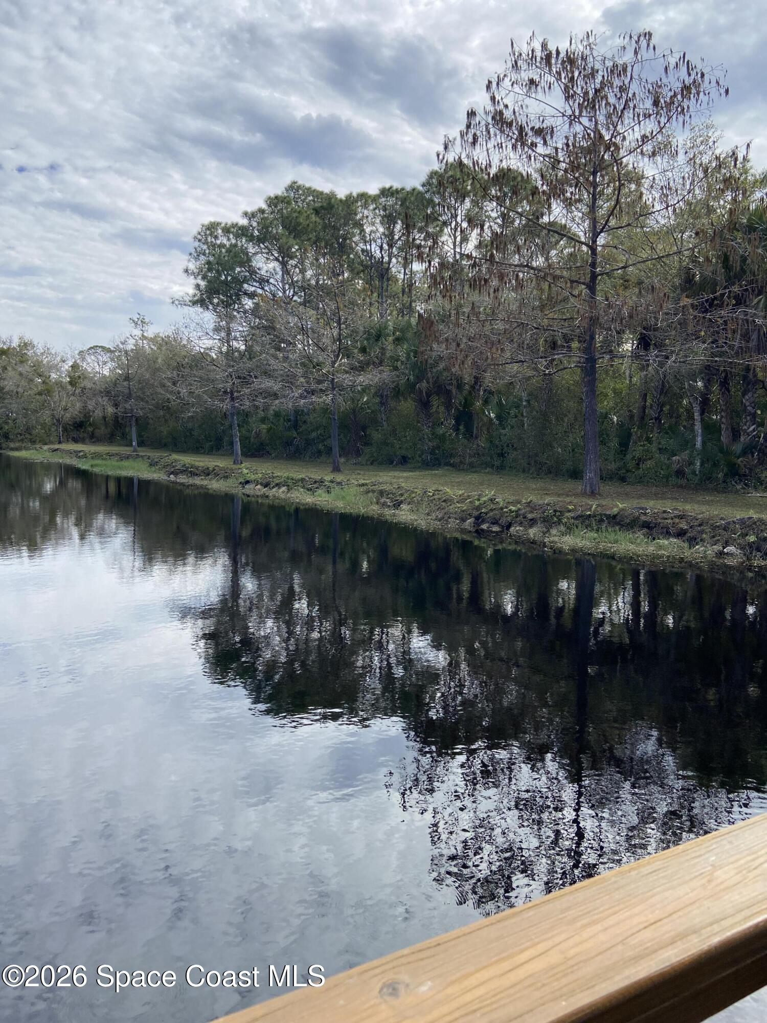 4655 Rector Road Cocoa, FL 32926 - Photo 13 of 47 a view of a lake from a yard