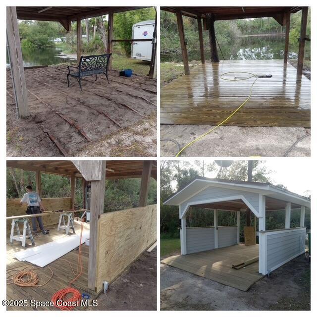 4655 Rector Road Cocoa, FL 32926 - Photo 24 of 47 a view of a porch