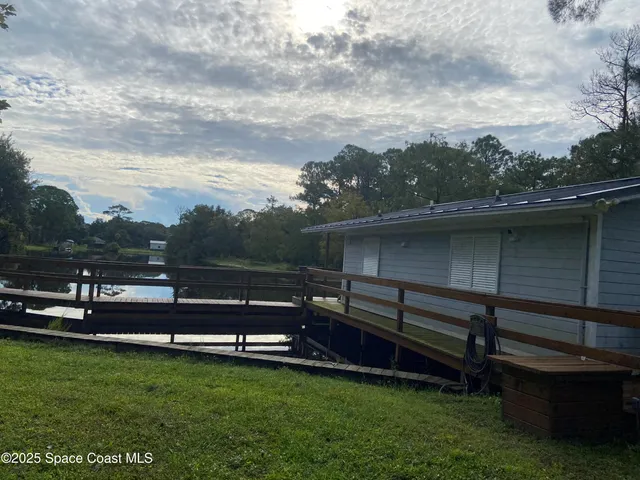 a view of a bench in the garden