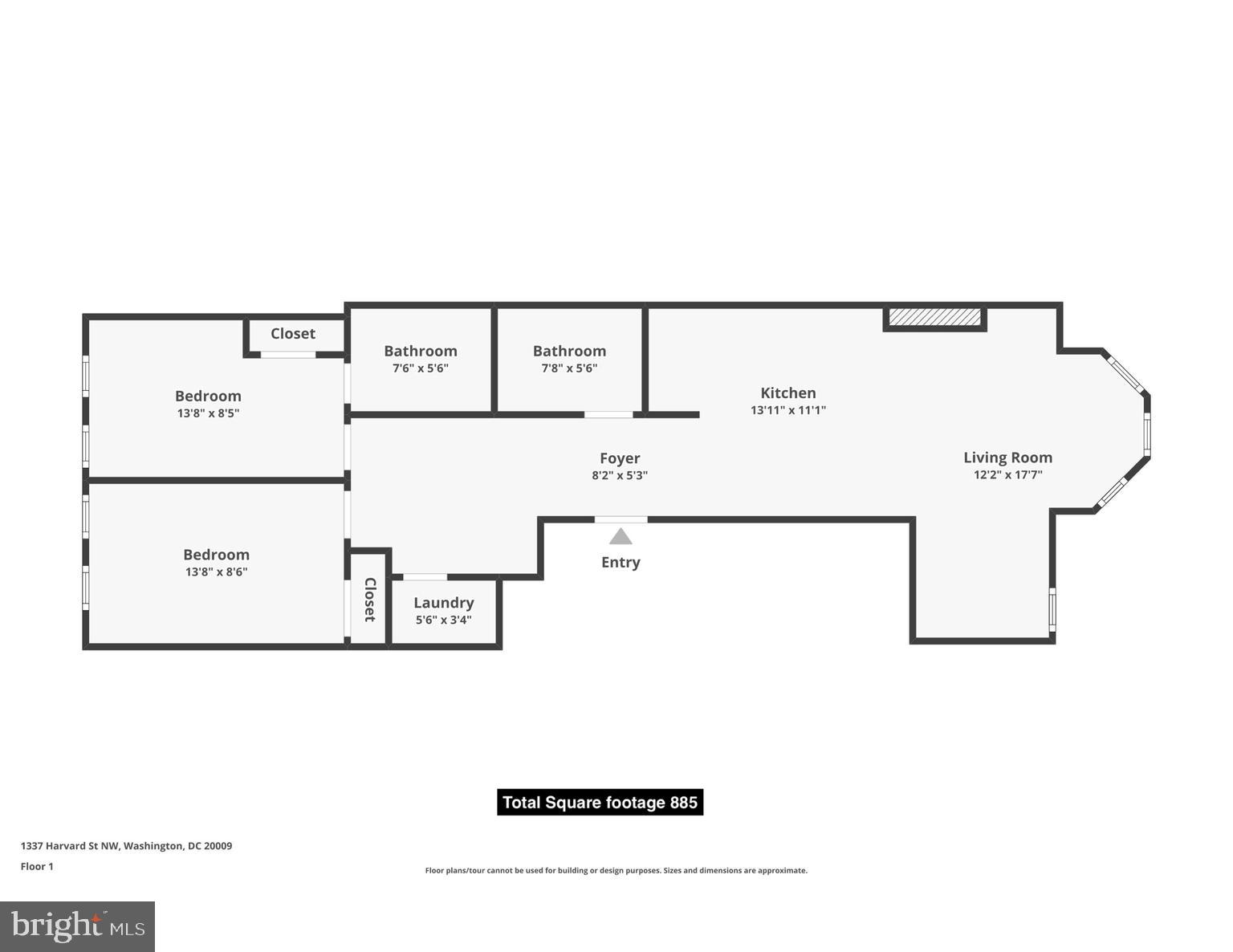 1337 Harvard Street Northwest, Unit 2 Washington, DC 20009 - Photo 23 of 23 a picture of a cabinet with a white wall