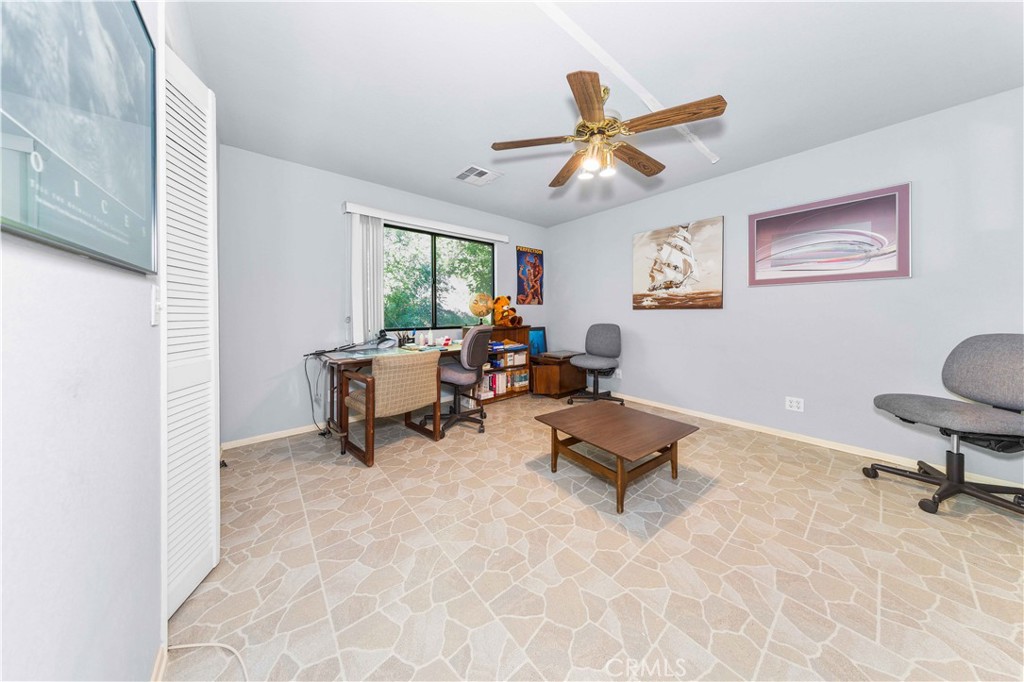 4275 Thomas Court Simi Valley, CA 93063 - Photo 53 of 59 a living room with furniture and a ceiling fan