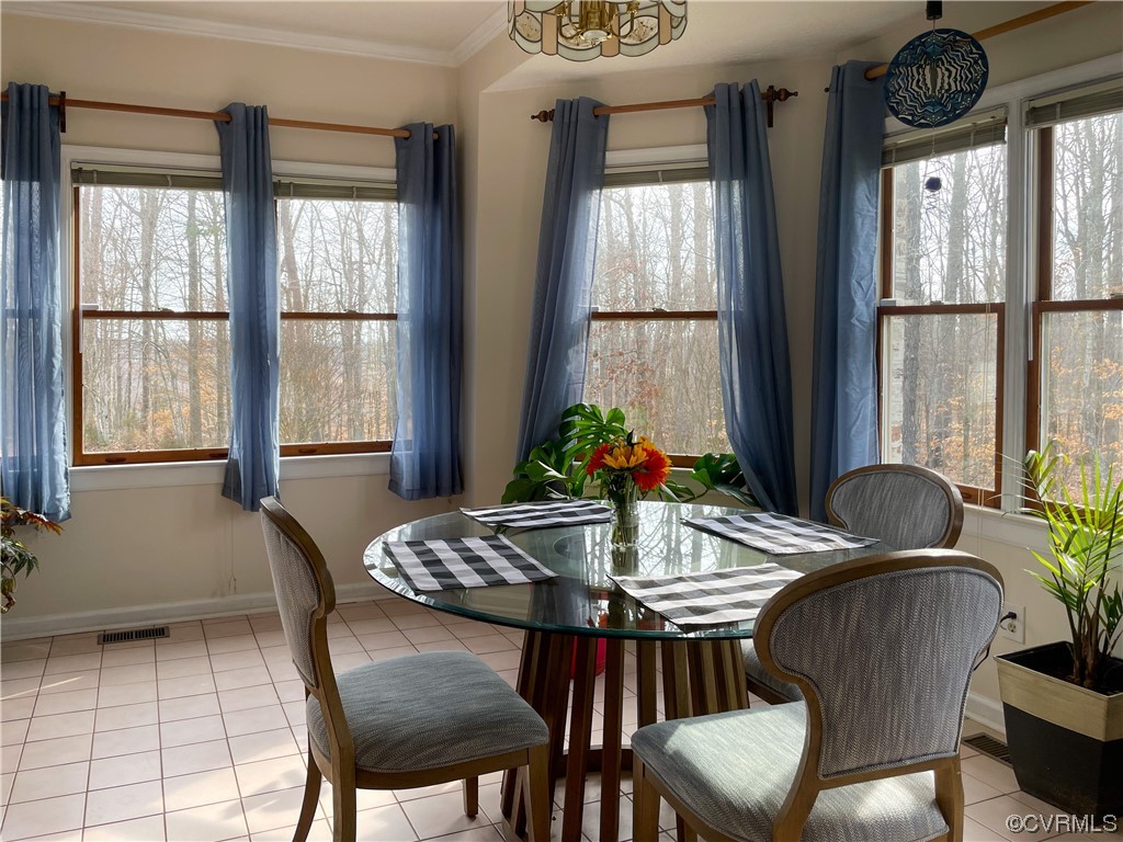 3324 Nutbush Road Victoria, VA 23974 - Photo 8 of 38 a view of a dining room with furniture window and outside view