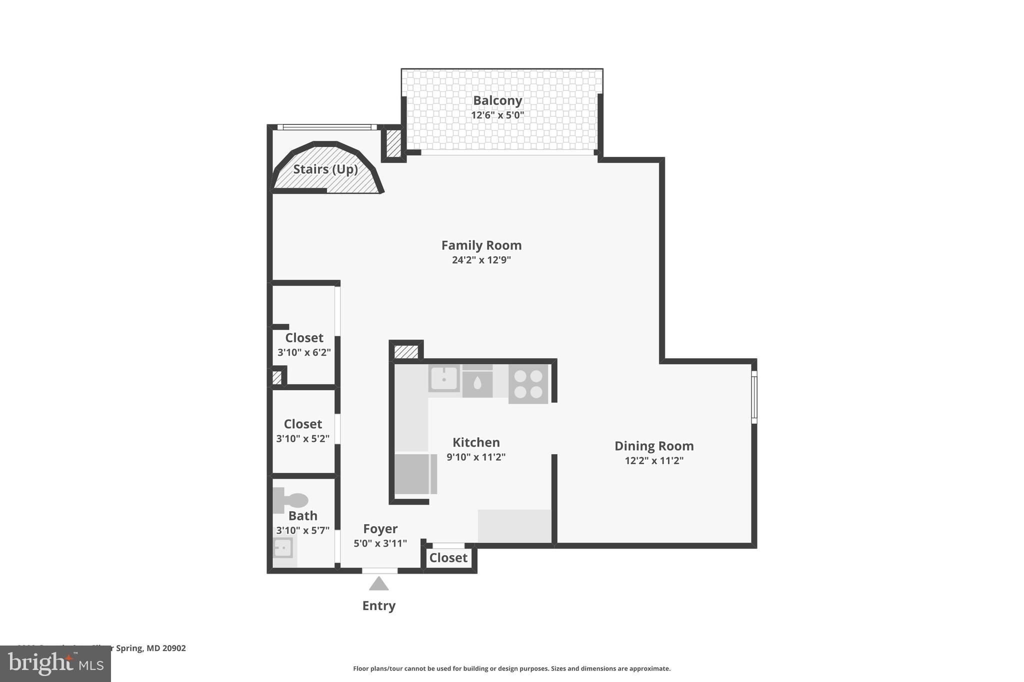9900 Georgia Avenue, Unit 27217 Silver Spring, MD 20902 - Photo 49 of 50 a picture of a floor plan