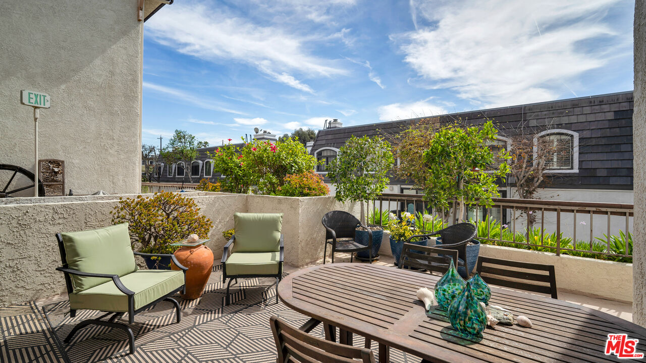 8601 Falmouth Avenue, Unit 224 Playa del Rey, CA 90293 - Photo 32 of 41 a view of a patio on the roof deck
