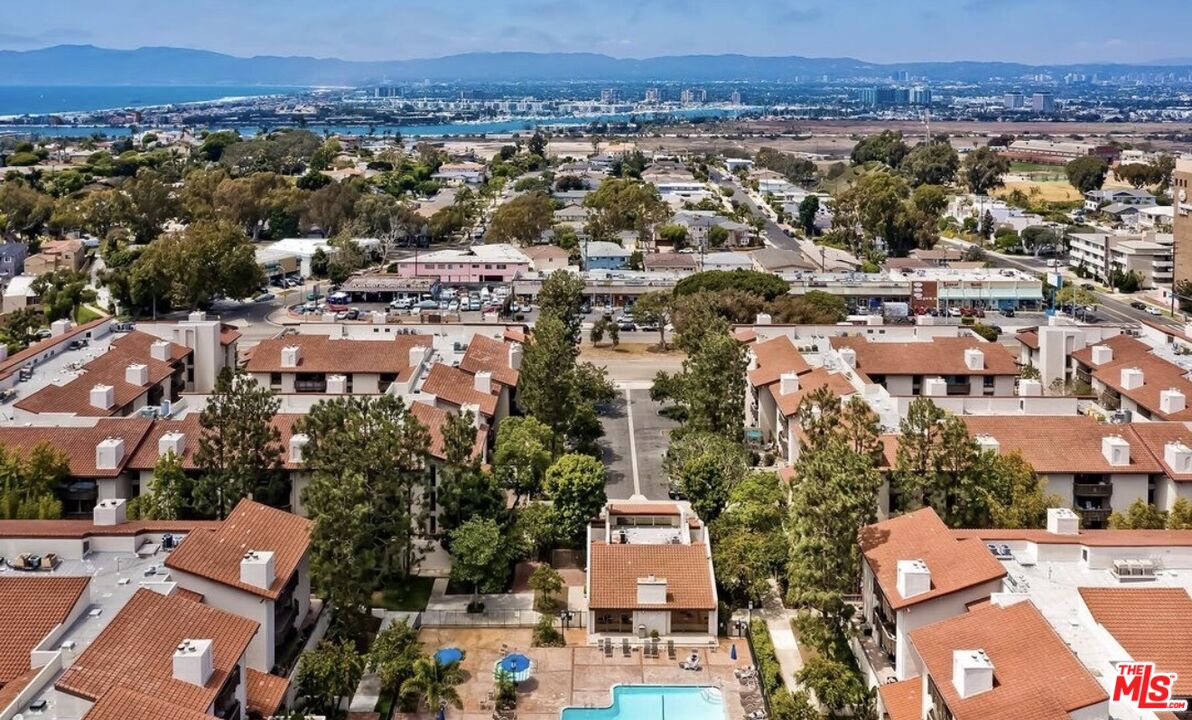 8601 Falmouth Avenue, Unit 224 Playa del Rey, CA 90293 - Photo 40 of 41 an aerial view of a city with lots of residential buildings